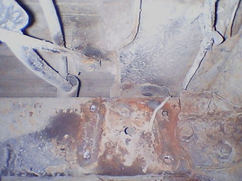 1979 Ford Bronco - removal of rear spring hangers