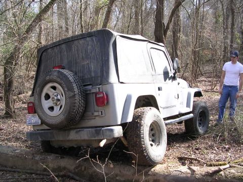 1995 Ford Bronco - Another angle (not stuck this time)