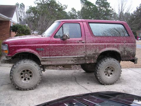 1995 Ford Bronco - Some of the aftermath