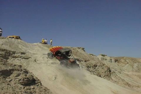 1997 Ford Ranger - Flaming Cheeto makes a solo run on the waterfall