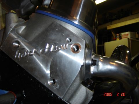 1990 Ford Bronco - Smog passage with plug installed