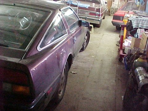 1985 Nissan 300ZX - Nice view down passengers side.