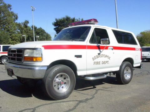 1993 Ford Bronco - This 1993 Ford Bronco served the Sebastopol Fire Department.
