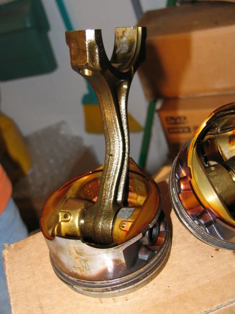 1994 Ford Probe - Now that's a bent rod.
