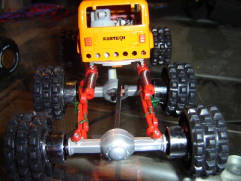 1992 Ford Bronco - This is a toy truck with "FABTECH" written on the side.