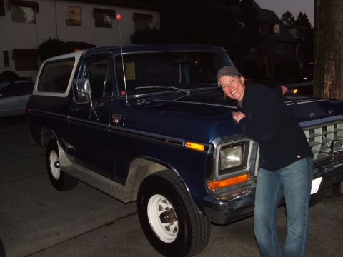1978 Ford Bronco “blue”