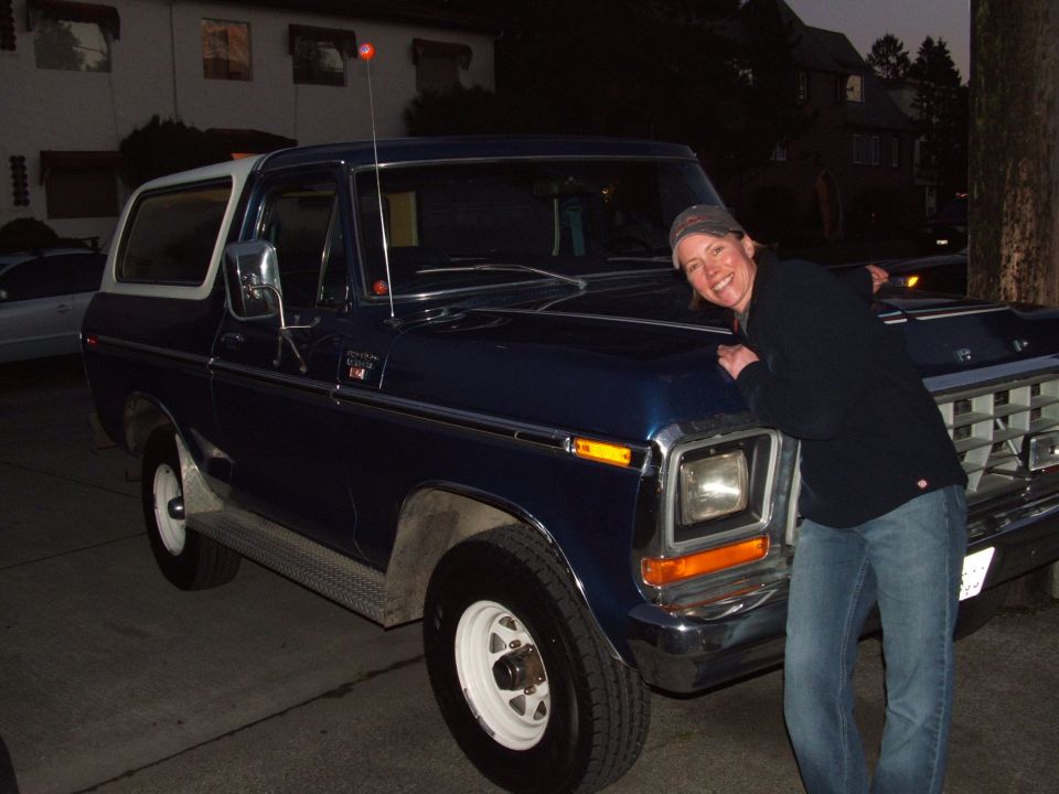 1978 Ford Bronco “blue”