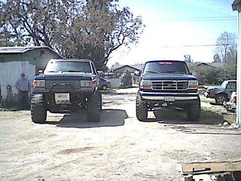 1987 Ford Bronco - My wifes and cousin's bronco's