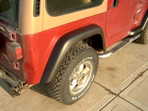1998 Jeep TJ - This Jeep Wrangler's body style is consistent with models from 1997 to 2006.