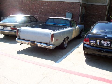 1969 Ford Ranchero - Right rear view parked in the lot.