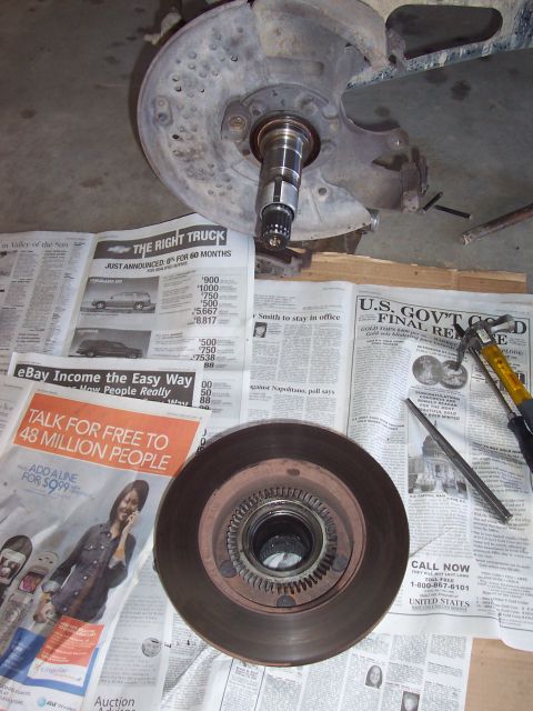 1996 Ford Bronco - Axle Shaft / Unistalled Rotor