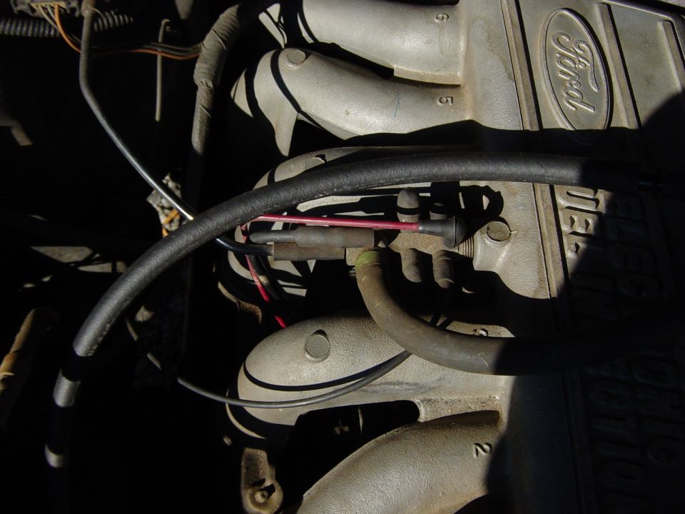 top down view of the manifold