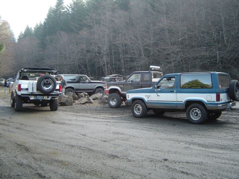 1989 Ford Bronco - Meeting up with the Bronco II club