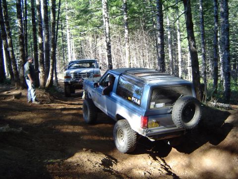 1989 Ford Bronco - Mark winching