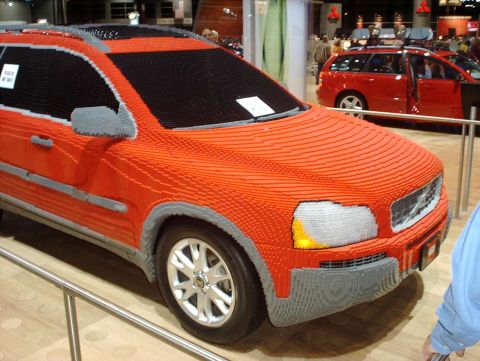 1997 Ford Taurus - Another view of Lego Volvo