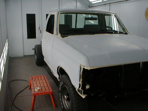 1991 Ford F-150 - FROM PRIMER TO PAINT IN A COUPLE PICTURES