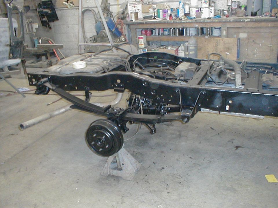 WHOLE FRAME PAINTED ON F-150