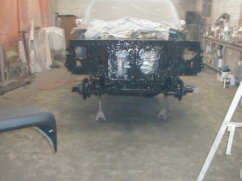 1991 Ford F-150 - RADIATOR SUPPORT PAINTED