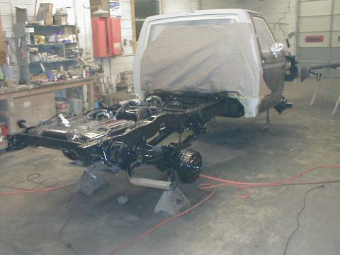 1991 Ford F-150 - PAINTED FRAME ON F-150