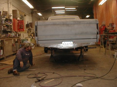 1991 Ford F-150 - GETTING CUSTOM MADE BUMPER JUST RITE MIKES EYEING IT UP LOL