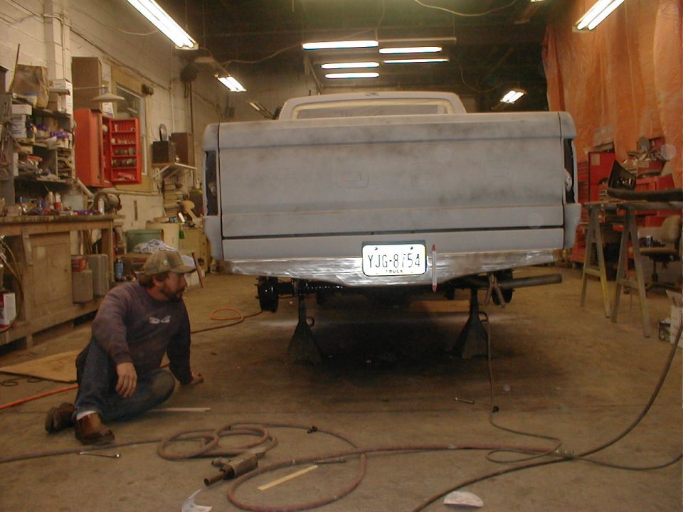 GETTING CUSTOM MADE BUMPER JUST RITE MIKES EYEING IT UP LOL