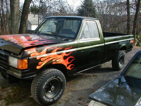 1991 Ford F-150 - wet sand and buffing time