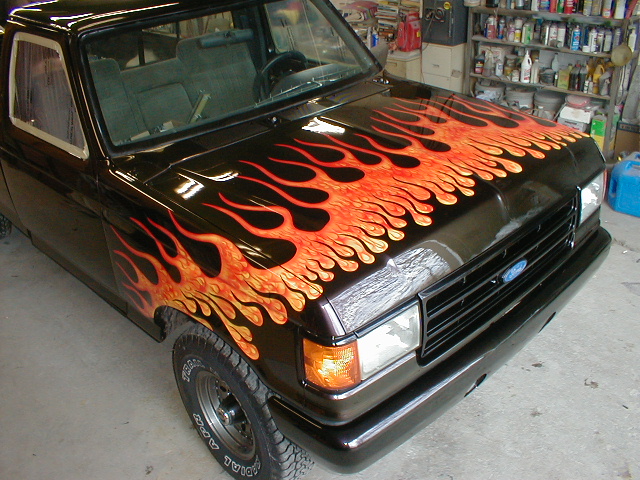 1991 Ford F-150 “FIRE F-150”