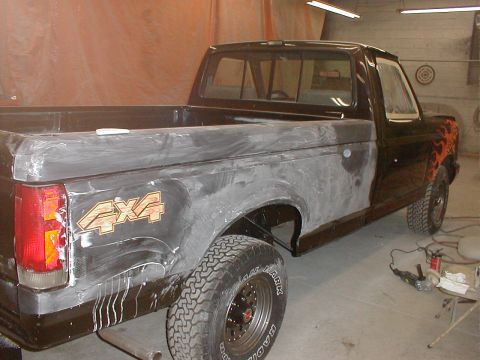 1991 Ford F-150 - SAND AND BUFF