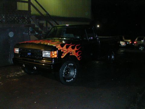 1991 Ford F-150 - F-150 FLAMES IN THE DARK