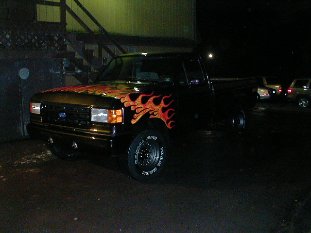 F-150 FLAMES IN THE DARK