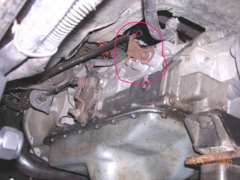 1994 Ford Bronco - the bronco came with a hole in the floor, but no where to mount a shift lever. This piece of metal apparently serves no purpose, so I remov…