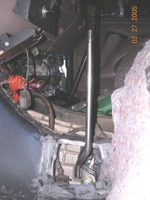 1994 Ford Bronco - heres where the sticks pop out. Getting that cover off was HARD. I dont know what kinda glue Ford used, but it is strong. Ill prolly bend t…