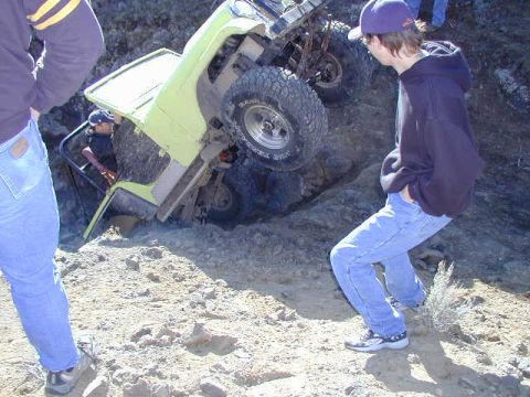 1978 Ford Bronco - over? (look out!)