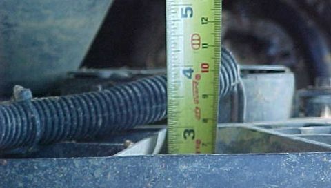 1989 Ford Bronco - Taurus Fan Thickness stolen from pirate
