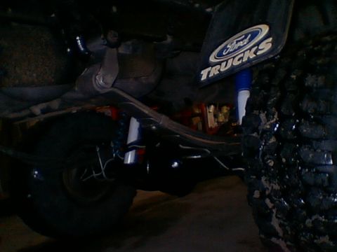 1979 Ford Bronco - rear sits nice now.
