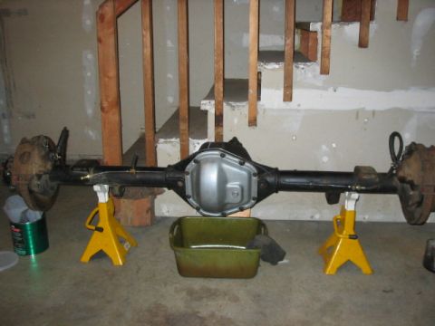 1995 Ford Bronco - I did grind the diff for clearance. Ground my current 8.8 as well. Best I can measure there is 1/8" difference.