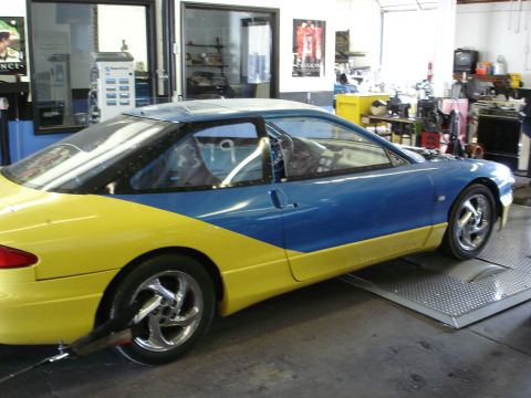 1993 Ford Probe - On the dyno! 210 whp, 184 wtq.