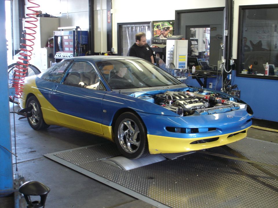 On the dyno!  210 whp, 184 wtq.