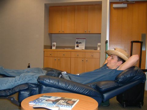 1989 Ford Bronco - Chillin in the pilots lounge like a badass