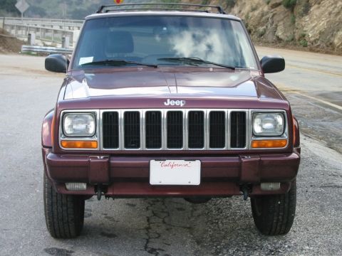 2000 Jeep Cherokee - Two days after purchase, up in Azusa Canyon.