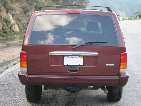 2000 Jeep Cherokee - Two days after purchase, up in Azusa Canyon.