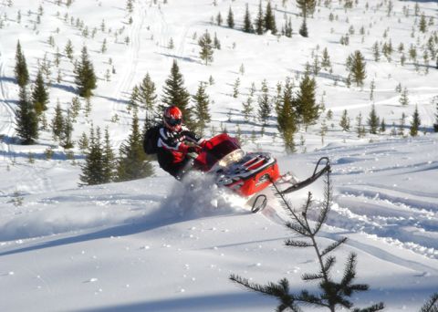 2003 Polaris 600 PRO X - Ridin' in Idaho!