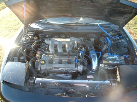 1993 Ford Probe - Older pic, about 10 days after I got my PGT. Starting to attack the dirty mess!