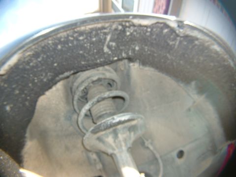 1993 Ford Probe - What happens when you leave 70ft black marks on the highway? Two wasted tires and a mess to clean :)