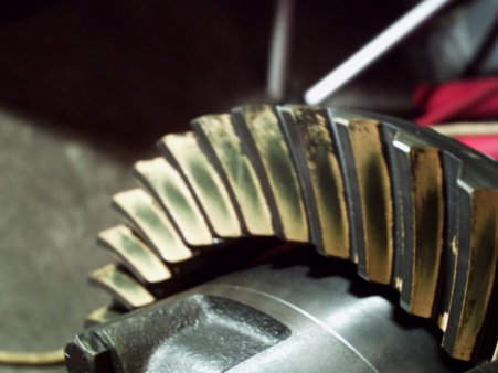 1986 Ford Bronco - Initial gear pattern after first install. Talk about getting lucky!