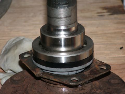 1980 Ford Bronco - Passenger axle shaft with new bearings