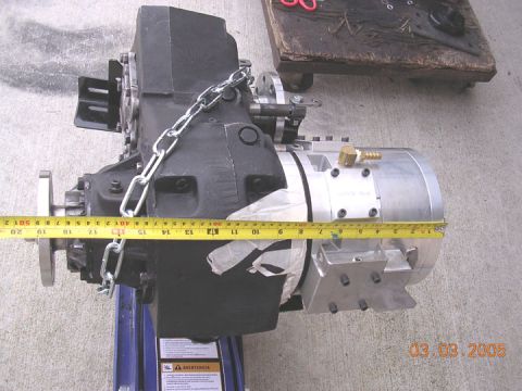 1994 Ford Bronco - klune/205 with 3/4 spacer beween klune and tranny, as well as klune/205 with the mounting foot (1/4") is 19.25". You could cut the tranny o…