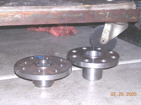 1994 Ford Bronco - another shot of the difference. WFO's is on the left