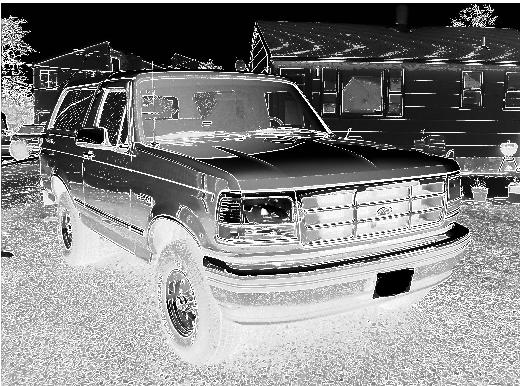 1995 Ford Bronco 3q-front view