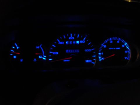 1999 Ford Taurus - Blue LEDs